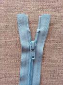 Medium-weight no.5 open-ended zipper (variety of colours/lengths) - Sky Blue / 24" (61cm) image