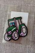 Embroidered iron-on Tractor patch image