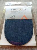 Iron-on denim patches (100mm x 150mm) - Mid Blue image