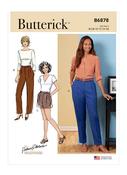 B6878 Misses' Pants and Shorts - B5 (8-10-12-14-16) image