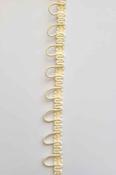 Bridal Button Looping - Cream