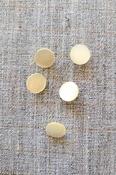 Pearlised shank buttons (11mm &amp; 14mm) - Cream / 14mm image