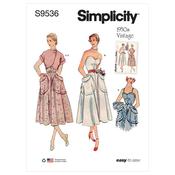 S9536 Misses' Sundress and Bolero - H5 (6-8-10-12-14) image