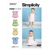 S9557 Babies' Romper image