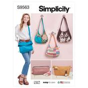 S9563 Slouch Bags, Purse Organizer and Cosmetic Case image