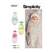 S9591 Babies' Buntings and Hats image