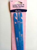 Hemline loop turner and elastic guides (pack of 3)