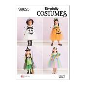 S9625 Toddlers' Tulle Costumes by Andrea Schewe Designs image