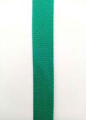 Polypropylene webbing, 25mm (choice of colours) - 25mm / Emerald