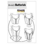 B4669 Misses' Corset - 6-8-10-12 image