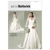 B5731 Misses' Dress - 14-16-18-20 image
