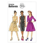 B5850 Misses' Dress - 8-10-12-14-16 image