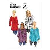 B5861 Misses'/Women's Tunic - 18W-20W-22W-24W image