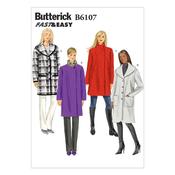 B6107 Misses' Coat - LRG-XLG-XXL image