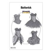 B6338 Curved-Hem Corsets and Skirts - 6-8-10-12-14 image