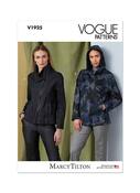 V1925 Misses' Jacket in Two Lengths by Marcy Tilton image