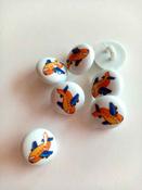 Aeroplane picture buttons (15mm) image