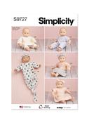 S9727 15" Baby Doll Clothes, Hat and Headband image