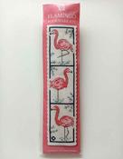 "Flamingos" Bookmark Cross-Stitch Embroidery Kit