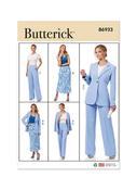B6933 Misses' Jacket, Skirt and Pants - Y5(18-20-22-24-26) image