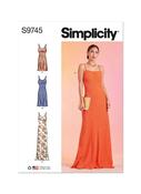 S9745 Misses' Slip Dress in Three Lengths - K5 (8-10-12-14-16) image