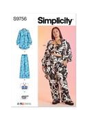 S9756 Misses' and Women's Shirt, Pants and Halter Top for American Sewing Guild - AA (10-12-14-16-18) image