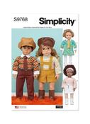 S9768OS 18" Doll Clothes by Elaine Heigl Designs image