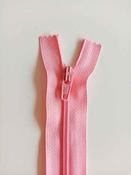 Nylon dress and skirt zips: pinks/reds - Bubblegum Pink / 22" (56cm)