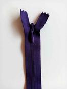 Concealed/invisible zips: blues/purples - Dark Purple / 22" (56cm)