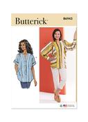B6943 Misses' Top with Short or Long Sleeves - B5 (8-10-12-14-16) image