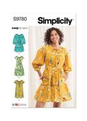 S9780 Misses' Dresses - U5 (16-18-20-22-24) image