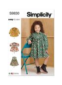 S9830 Children's Dresses image
