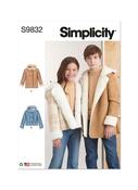 S9832 Girls' and Boys' Jacket In Two Lengths image