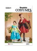 S9841 Children's and Girls' Costumes by Andrea Schewe Designs - K5 (7-8-10-12-14) image
