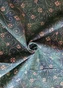 John Louden 100% craft cotton "Festive Curls", Green image