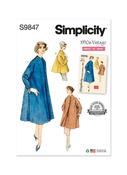 S9847 Misses' Coat in Three Lengths - Y5 (18-20-22-24-26)