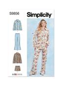 S9856 Misses' Sleepwear image