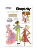 S9869 Doll Clothes for 11 1/2" Fashion Doll by Theresa LaQuey image