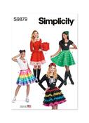 S9879 Holiday Skirts, Collar and Appliques - H5 (6-8-10-12-14)