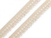 Decorative elastic (15mm) - Ivory image