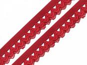 Decorative elastic (15mm) - Wine
