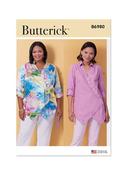 B6980 Misses' and Women's Shirt - AA (10-12-14-16-18) image