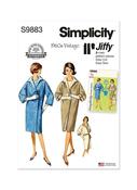S9883 Misses' Reversible Coat - Y5 (18-20-22-24-26) image