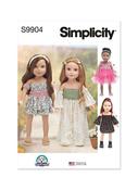 S9904 18" Doll Clothes By Carla Reiss Design image