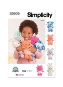 S9909 Plush Animals By Carla Reiss Design image