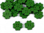 Decorative Four-leaf Clover Button (20mm) image