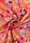"Fiesta" cotton poplin (pink/multi) image