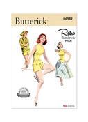 B6989 Misses' Playsuit, Blouse and Skirt - U5 (16-18-20-22-24) image