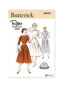 B6992 Misses' Dress with Sleeve Variations - D5 (4-6-8-10-12) image
