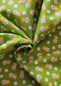 Rose &amp; Hubble cotton poplin print "Buttercups &amp; Daisies", green image